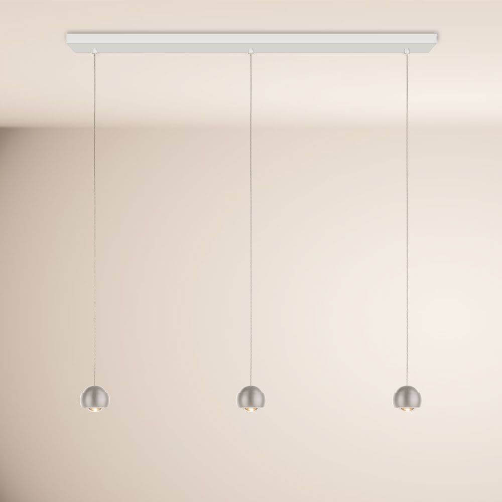 s.luce Beam LED lámpara colgante para mesa de comedor beam 120cm