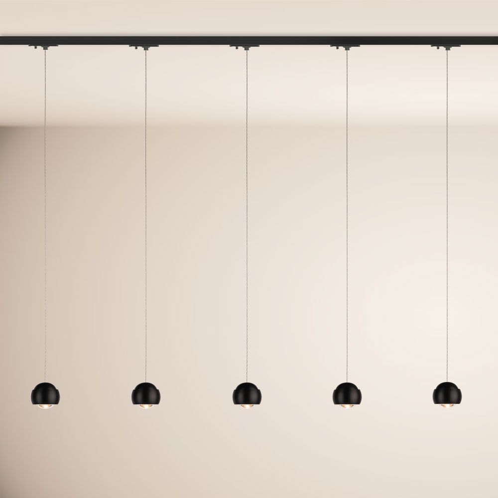 s.luce Beam LED hanglamp 1-circuit railsysteem Centrum voeding