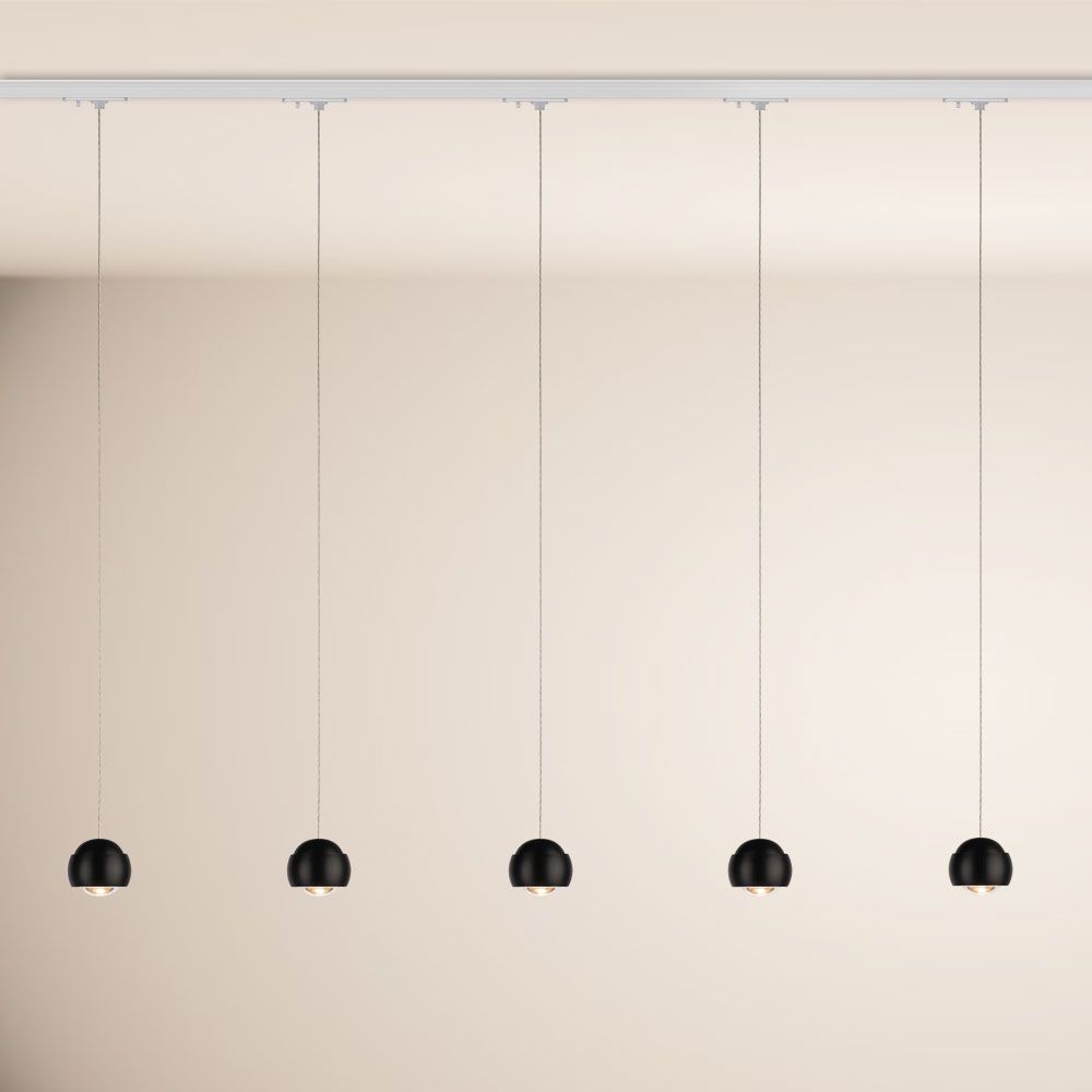 s.luce Beam LED hanglamp 1-circuit railsysteem Centrum voeding