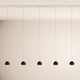 s.luce Lampa wisząca Beam LED 1-obwodowy system szynowy Centralne zasilanie