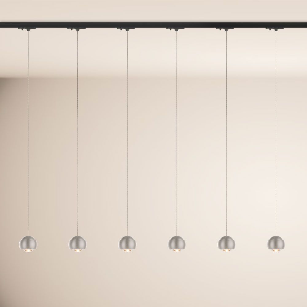 s.luce Beam LED hanglamp 1-circuit railsysteem Centrum voeding