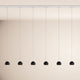 s.luce Lampa wisząca Beam LED 1-obwodowy system szynowy Centralne zasilanie