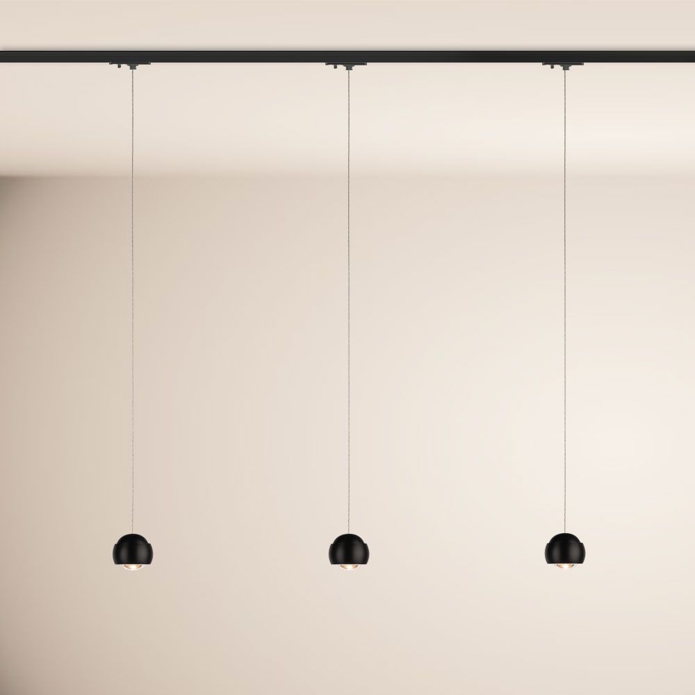 s.luce Beam LED hanglamp 1-circuit railsysteem Centrum voeding