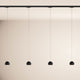 s.luce Beam LED Hängeleuchte 1-Phasen-Schienensystem Endeinspeiser