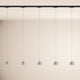 s.luce Beam LED Hängeleuchte 1-Phasen-Schienensystem Endeinspeiser