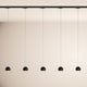 s.luce Beam LED Hängeleuchte 1-Phasen-Schienensystem Endeinspeiser
