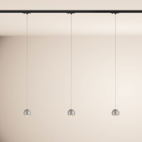 s.luce Candeeiro suspenso Beam LED Sistema de calha de 1 circuito Alimentador final