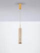 Bento LED Pendelleuchte 3000K Gold - elegante Pendelleuchte aus Metall und Glas in Gold für modernes Interieur