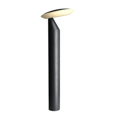Bermu ausgefallene LED-Pollerleuchte IP65 H 60cm Anthrazit, moderne Lichtpilzform für Wege und Garten