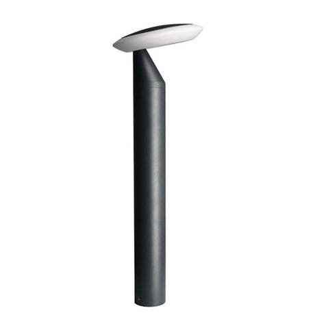 Bermu ausgefallene LED-Pollerleuchte IP65 H 60cm Anthrazit in modernem Design, ideal für den Garten.