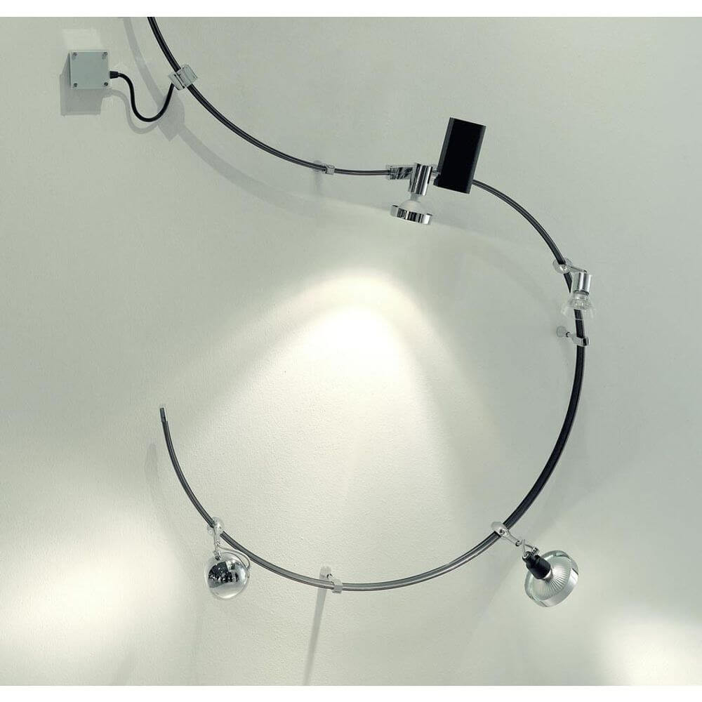 Biegemaschine für Easytec II Installation im Hochvolt Schienen-System mit Kreisdurchmessern über 50 cm.