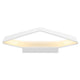 Big Cariso LED Wandleuchte 2 Weiß 2x9W 3000K in modernem Design mit dimmbaren Attributen.