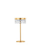 Bion LED Tischleuchte Ø 14,8cm 3000K Gold mit elegantem Gold-Finish und modernem Design.
