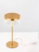 Bion LED Tischleuchte Ø 14,8cm 3000K Gold in modernem Design mit elegantem Finish.