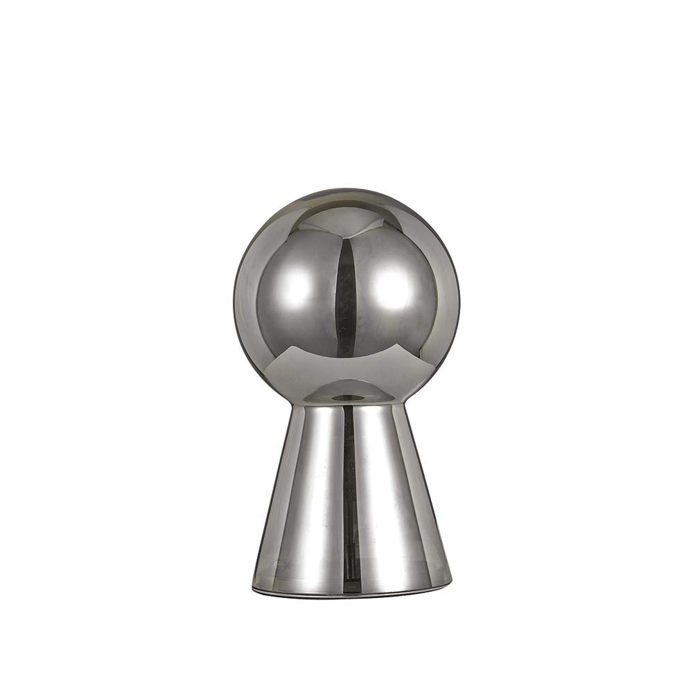 Birillo Madorious Glass Table Lamp 40 cm de fumaça