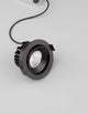 BLADE LED Außeneinbauspot in Schwarz mit energiesparender LED-Technologie für den Außenbereich.