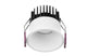 Blade LED Außeneinbauspot H 7,5cm 3000K IP65 in elegantem Weiß, ideal für den Außenbereich.