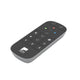 Fernbedienung Bluetooth + Zigbee Z Remote RGB CCT in grau mit schwarzer Front zur Steuerung von Smart Home Leuchten.