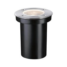 Bodeneinbauleuchte Floor 11cm Metall IP65, runde Edelstahl-Bodeneinbauleuchte für begehbare Außenbereiche