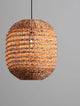 Bola Pendelleuchte Ø 42cm Braun aus Wasserhyazinthe im BOHO-Stil, ideal für gemütliches Interieur.