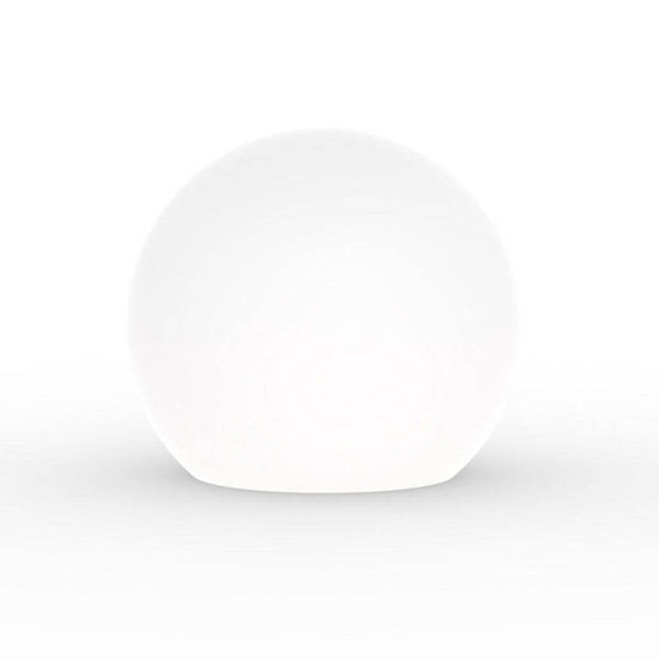 Bolla XL Garten Außenkugel Ø 60cm Weiß, matte kugelförmige Außenleuchte für Garten und Teich