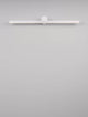 Breggo Wandleuchte 81cm 3000K IP54 in modernem Design an hellem Wandhintergrund