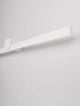 Breggo Wandleuchte 81cm 3000K IP54, moderne Wandlampe in elegantem Weiß