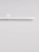 Breggo Wandleuchte 81cm 3000K IP54 in modernem Design mit schmalem Lichtstreifen.