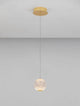 Brillante LED Pendelleuchte Ø 12cm 3200K in modernem Design mit klaren Akzenten.