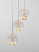Brillante LED Pendelleuchte 3-flammig Ø 22cm 3200K, moderne Lichtquelle mit elegantem Design.