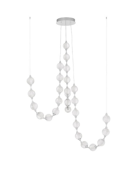 Brillante LED Pendelleuchte 30-flammig Ø 147cm 3200K