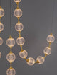 Brillante LED Pendelleuchte 30-flammig Ø 147cm 3200K mit eleganten Glaskugeln in modernem Design.