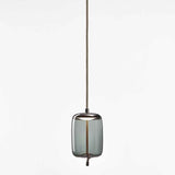 Knot Small cylindrical pendant lamp