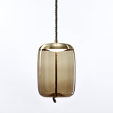 Knot Small cylindrical pendant lamp