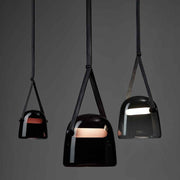 Brokis Hängeleuchte Mona Large in verschiedenen schwarzen Designs mit dimmbaren LED-Lichtern.