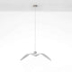 Brokis Hängeleuchte Night Birds normale Flügel 73cm in Weiß mit elegantem Design und moderne Form.