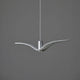Brokis Hängeleuchte Night Birds waagrechte Flügel 78cm in modernem Design mit eleganten Flügeln.