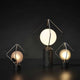 Brokis Tischlampe Jack O`Lantern Large in verschiedenen Größen mit Marmorsockel und Metallrahmen