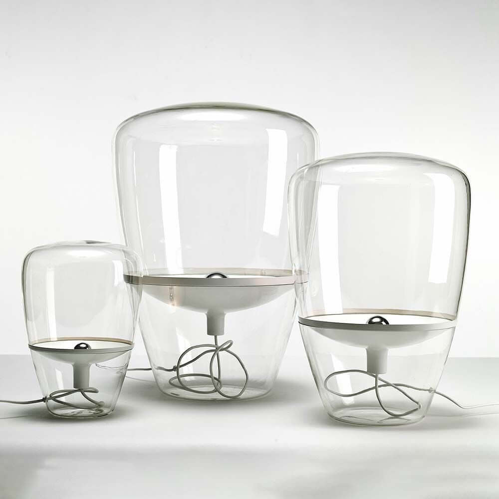 Brokis Tischleuchte Balloons Small, schöne mundgeblasene Glasleuchten in verschiedenen Größen.