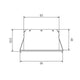 Brumberg Foco empotrable de techo LED Indiwo83 cromo dim2warm