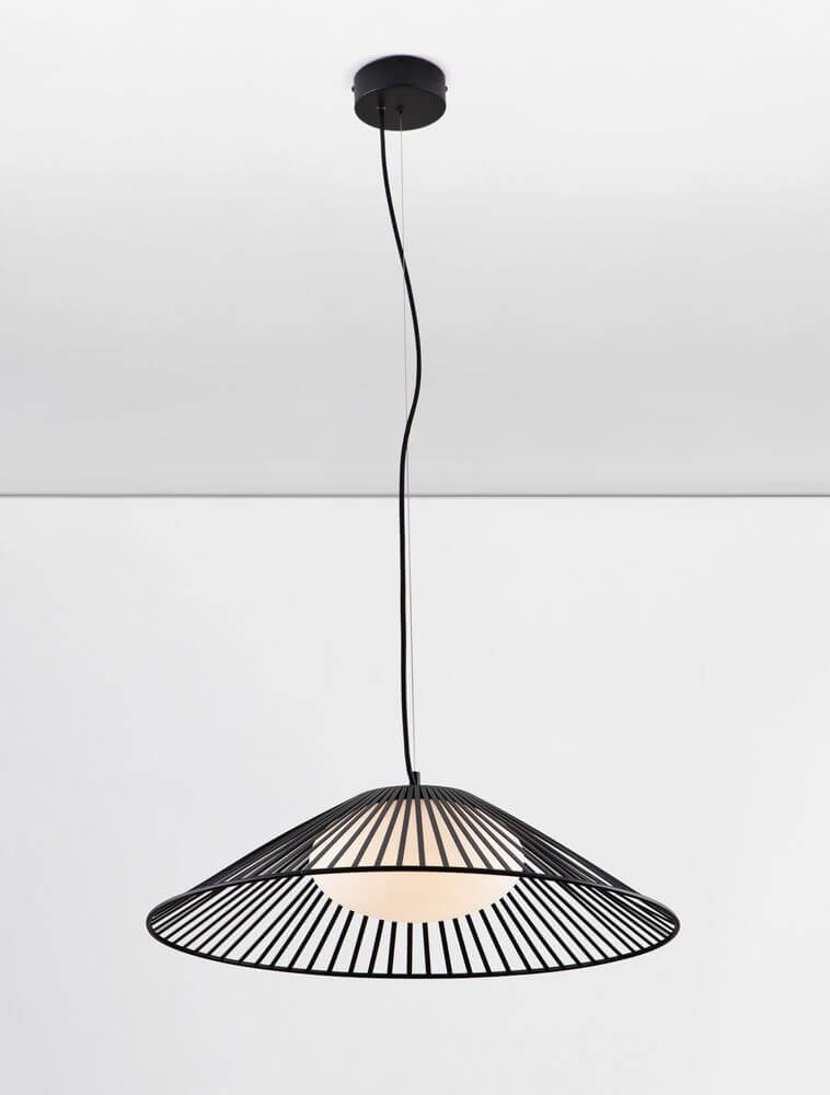Brume LED Pendelleuchte 3000K Schwarz in modernem Design mit minimalistischer Ästhetik