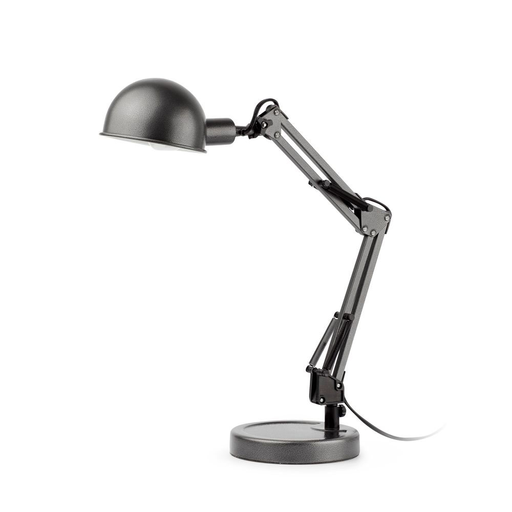 Lampe de table de bureau baobab e14 gris