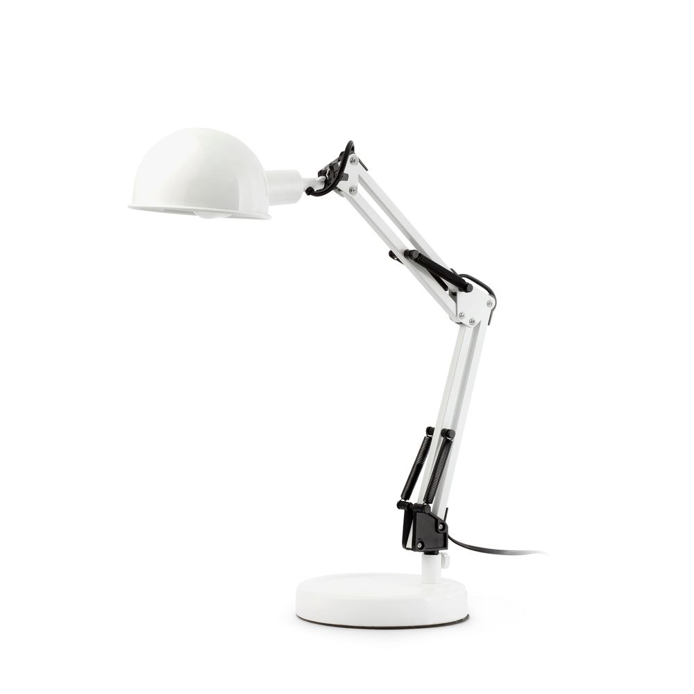 Lampe de table de bureau baobab e14 blanc