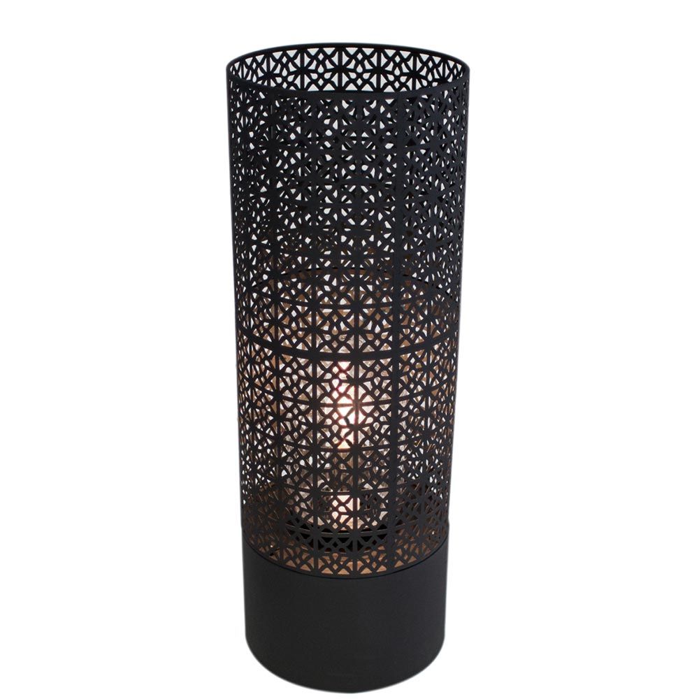 Lampe à décrochage extérieur Maison IP44 78cm Sable noir