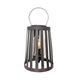 Elegante Außenlampe Delphia in Schwarz, perfektes Licht für Balkon und Garten, IP44, mit Haltegriff.