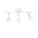 Row takspotlight 3-lys i moderne design med tre justerbare spots.