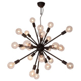 Hanging lamp Leo 24-flame