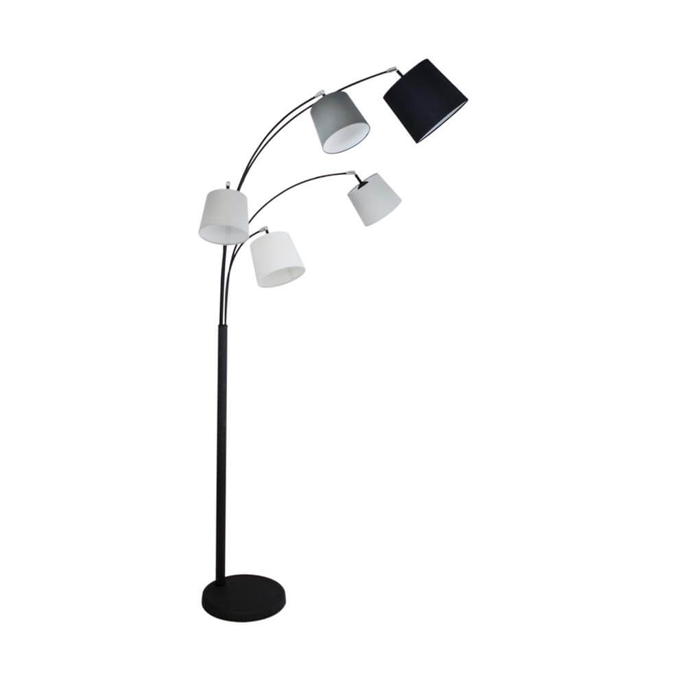 Vloerlamp Mistig 5-lichts 200cm