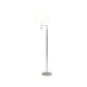 Golvlampa Orlando 138 cm med LED-läslampa i modern stil och justerbar läslampa för mysigt ljus.