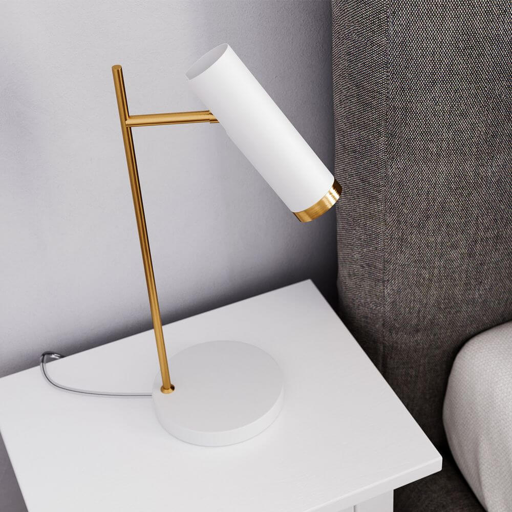 Table lamp pulse white